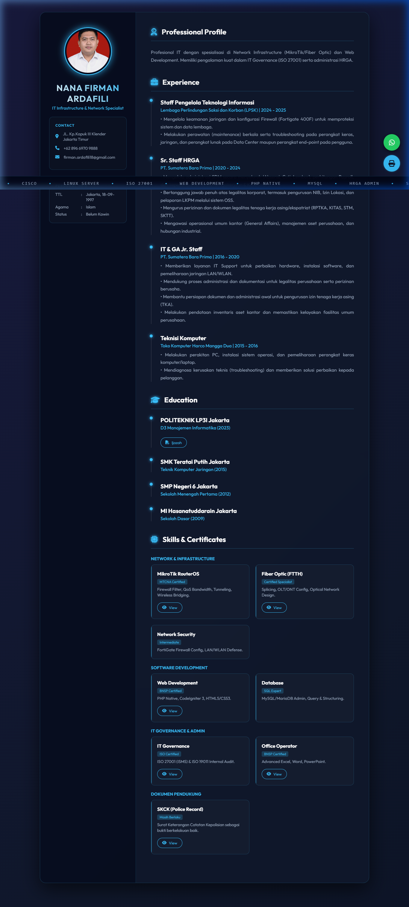 CV Online Interaktif